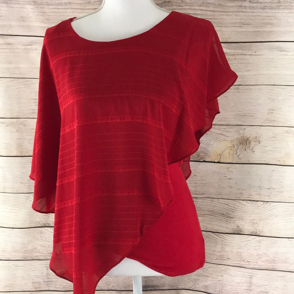 BCX cold shoulder top